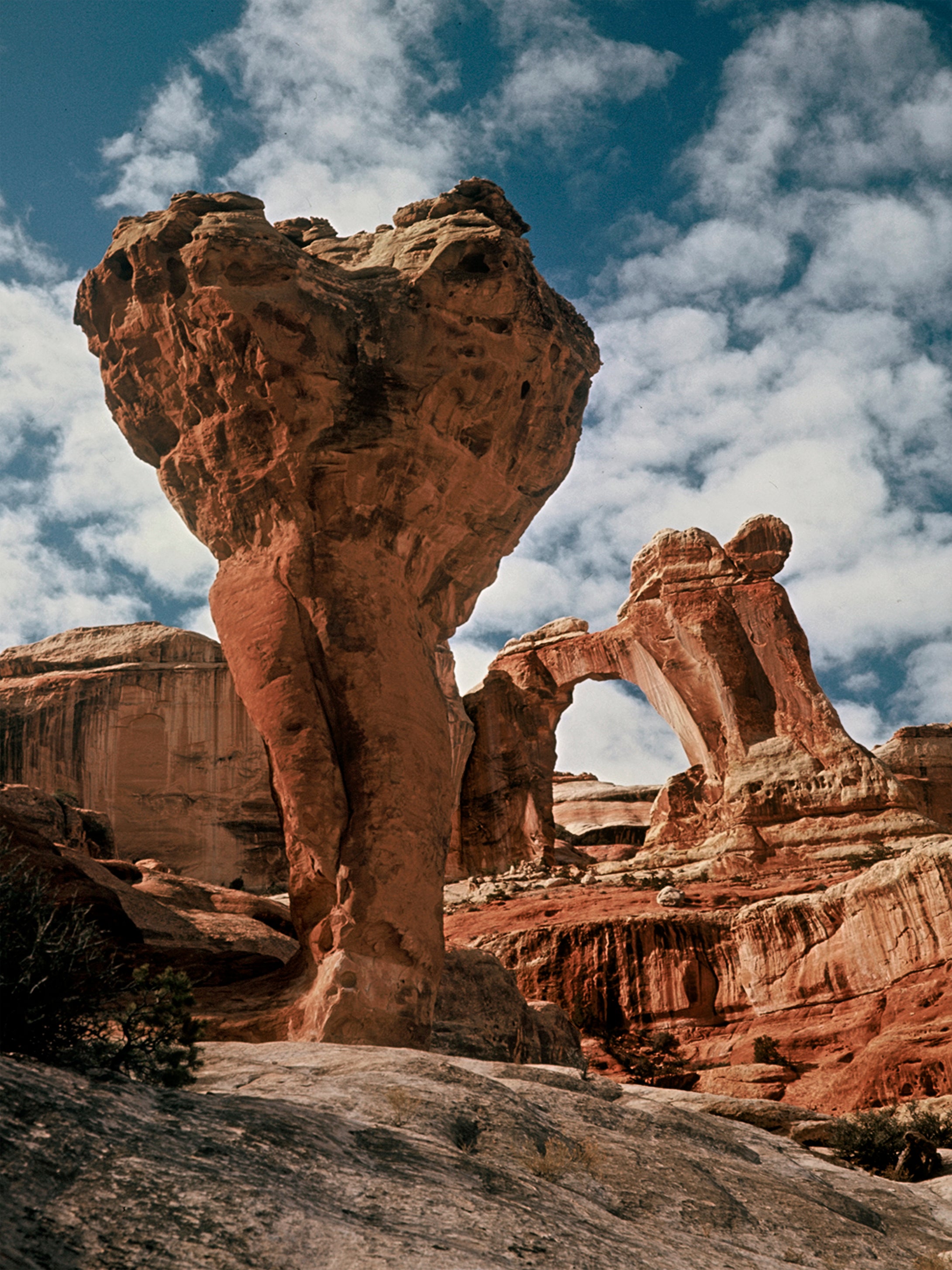 Angel Arch  Needles District  Canyonlands  Utah