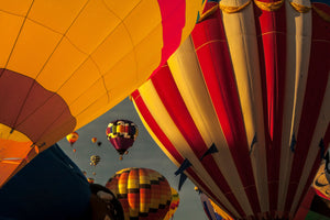 Sunrise Glow   Balloon Festival  Albuquerque  New Mexico