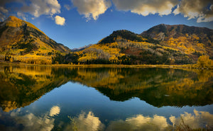 Beaver Lake  Rainbow Reflections