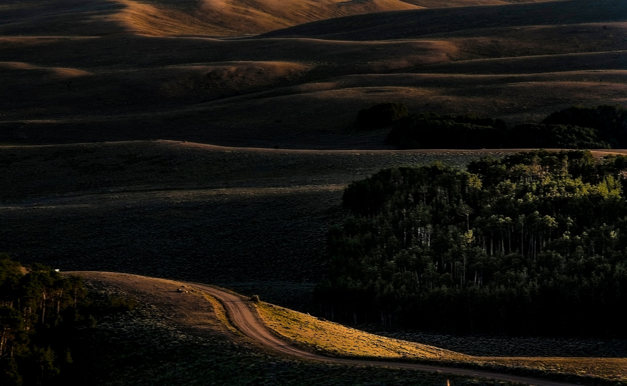 County Road North Park Colorado