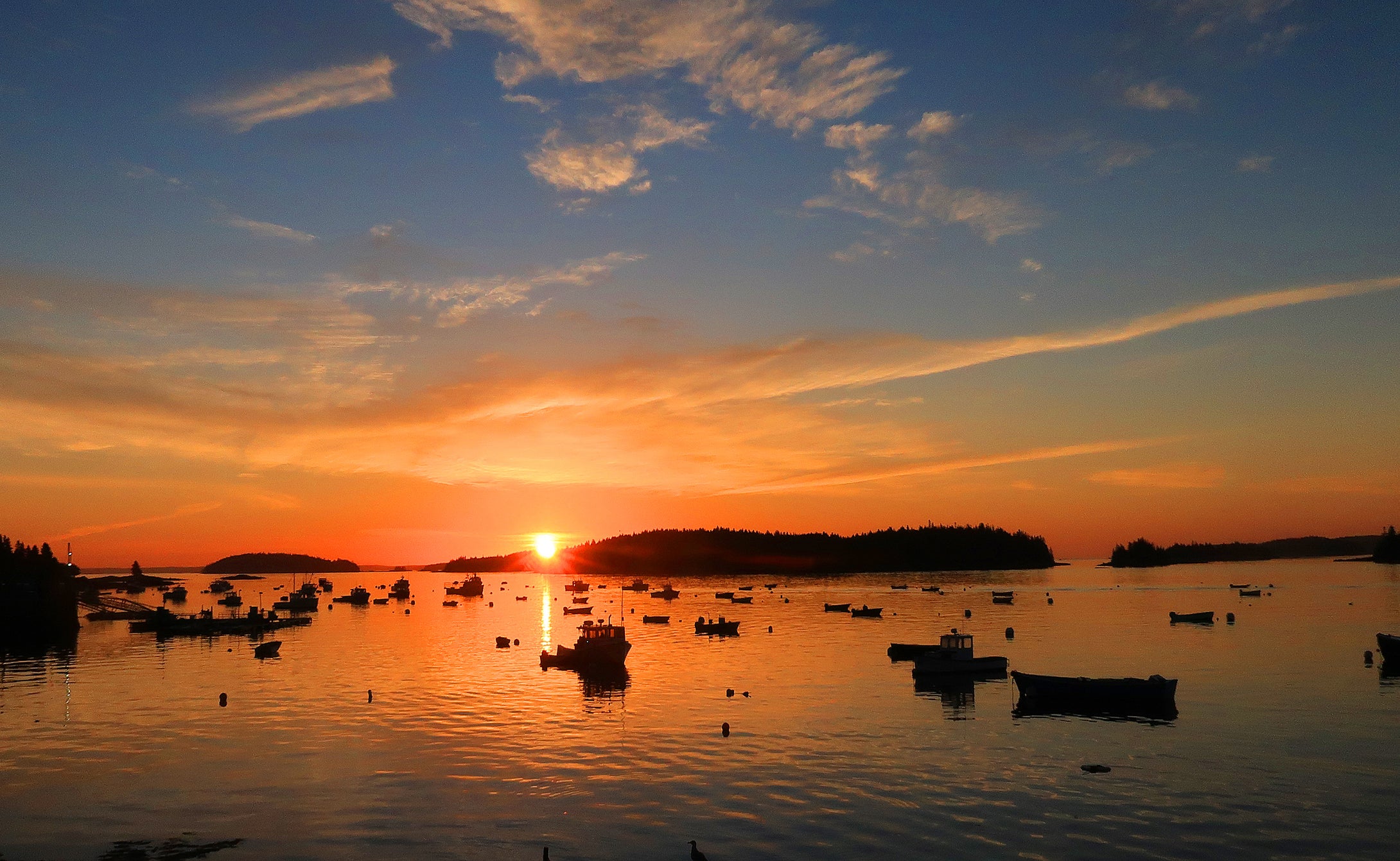 Stonington Harbor First Light