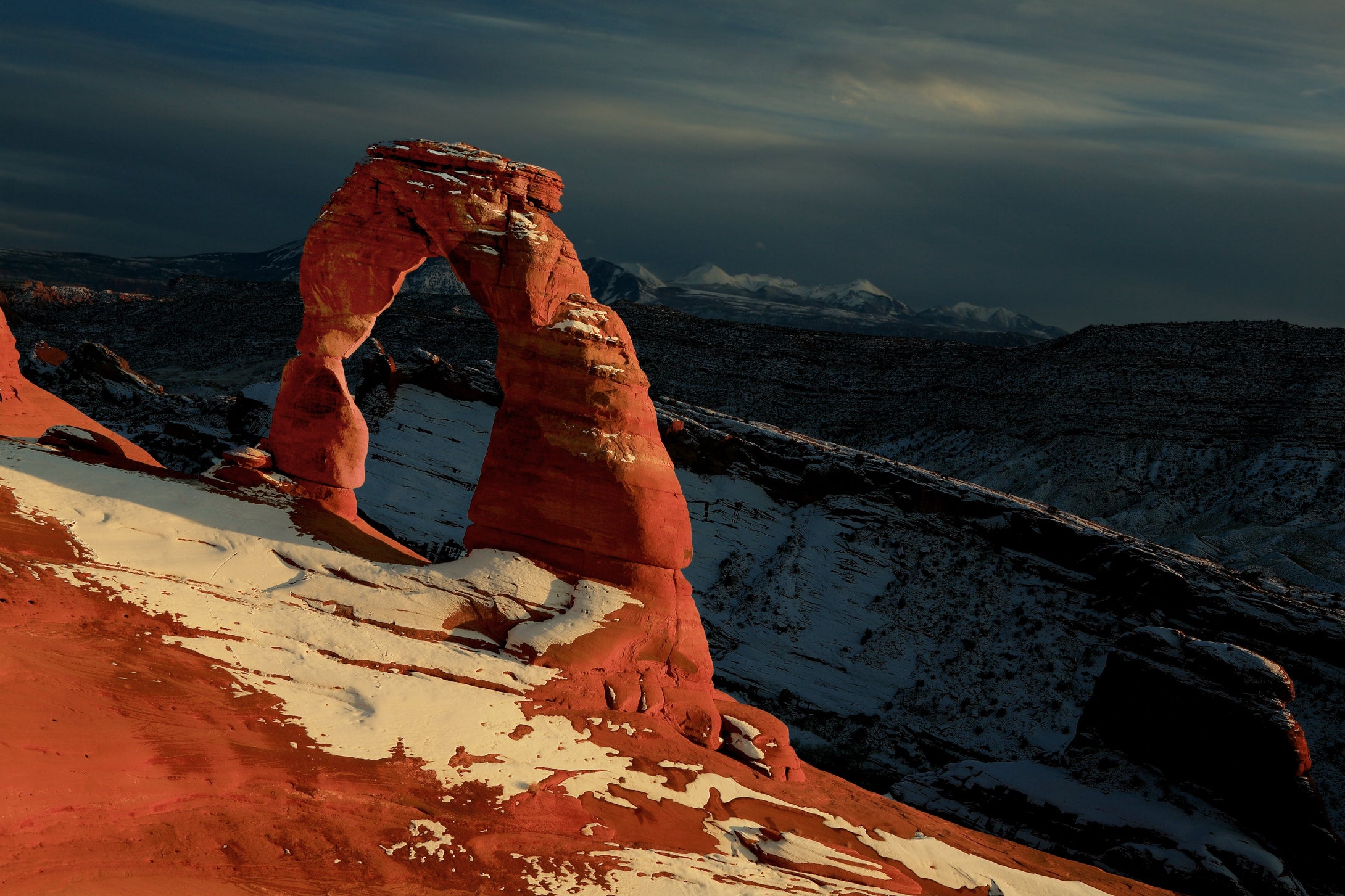 Delicate Arch   Winters Gaze