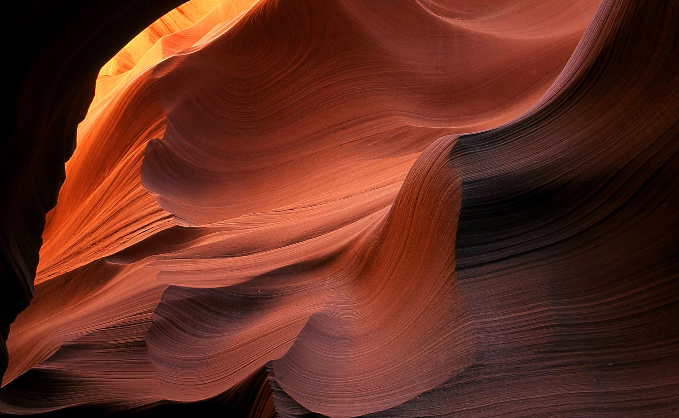 Colorful Rainbow Shadows  Antelope Canyon Arizona