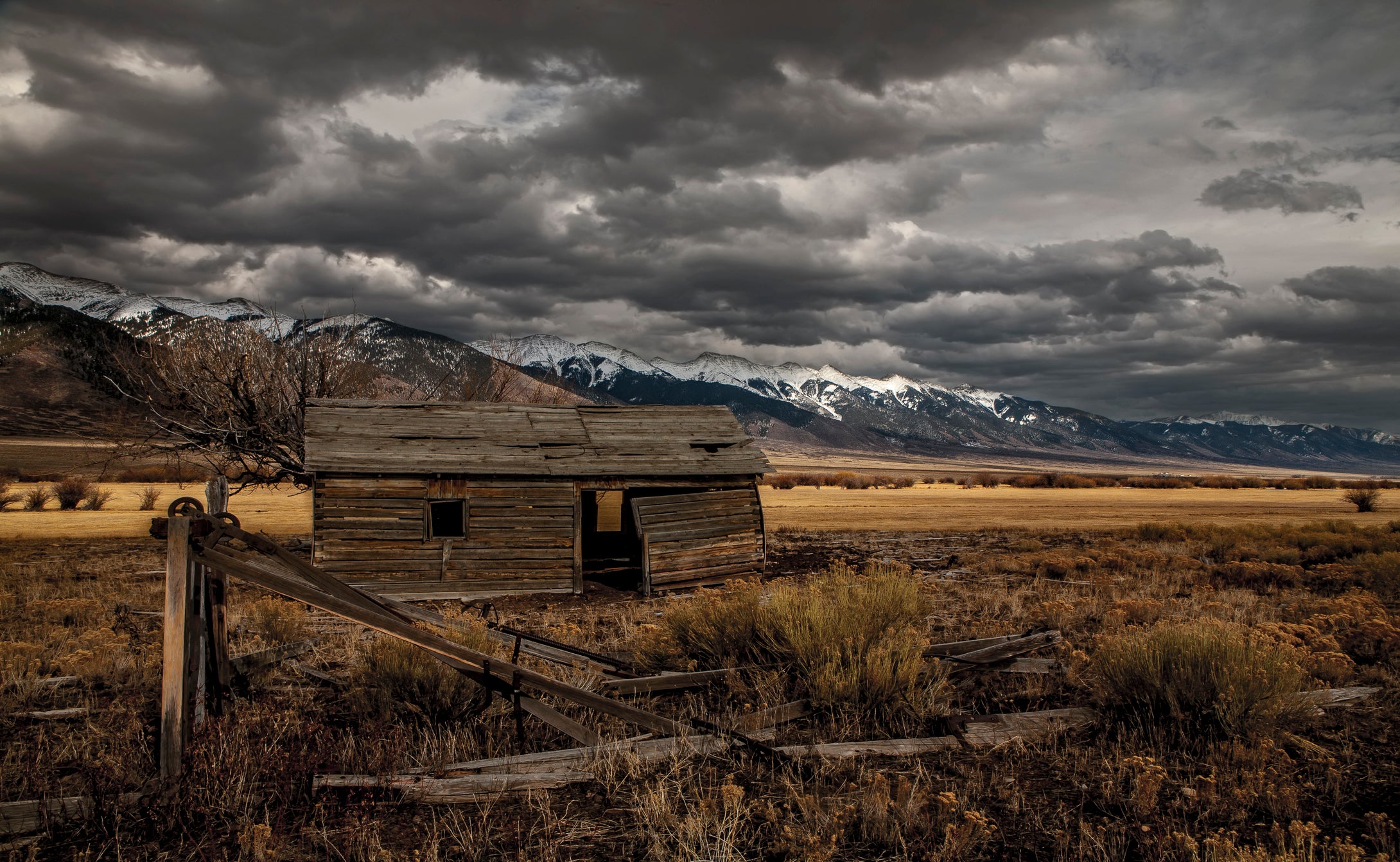 Valley View Sangre de Cristo Mountains  Colorado