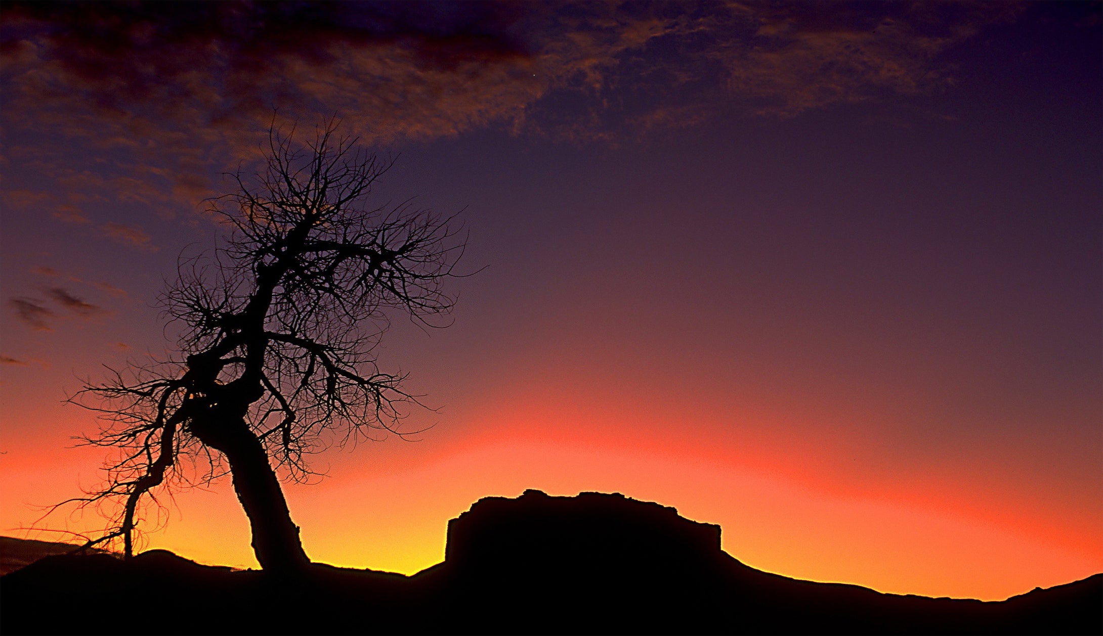 Wild Horse Canyon Rainbow sunset