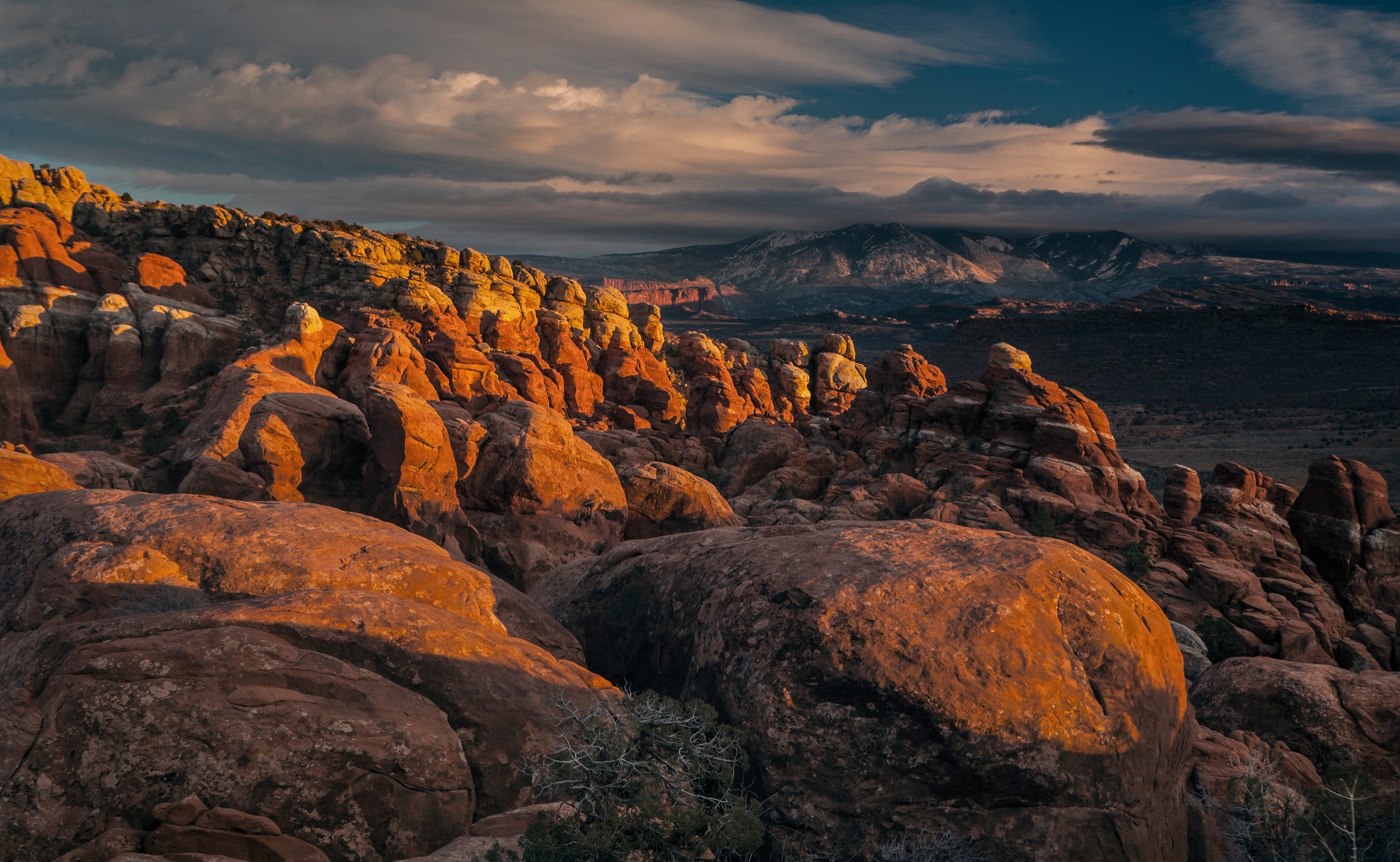 Fiery Furnace Sunset     Arches National Park  Utah