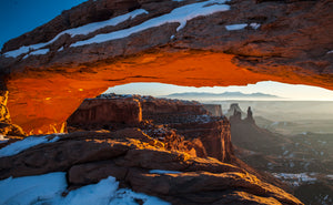 Mesa Arch Winter Sunrise