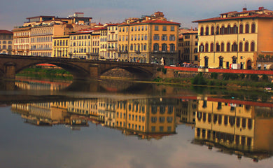 The Famous Orno River Florence Italy