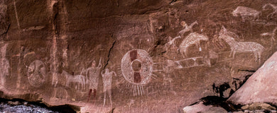 Sego Canyon Thompson Wash Petroglyph Panel