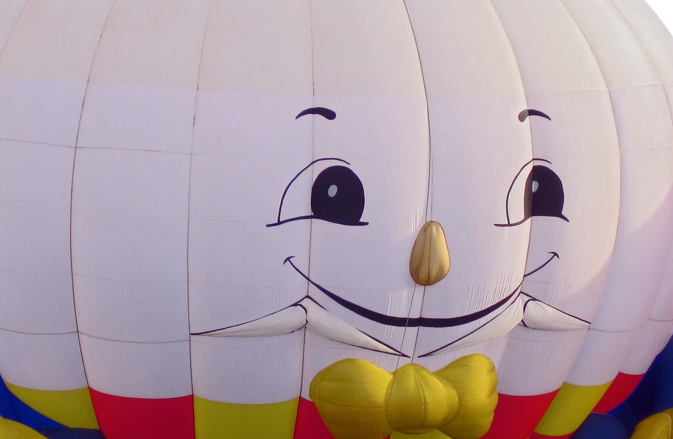 Smiles all around at the  Albuquerque Balloon Festival     New Mexico