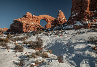 Turret Arch  Arches National Park Utah