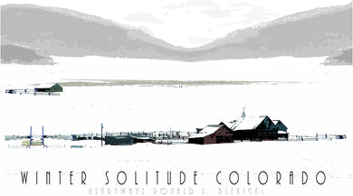 Winter Solitude  Colorado