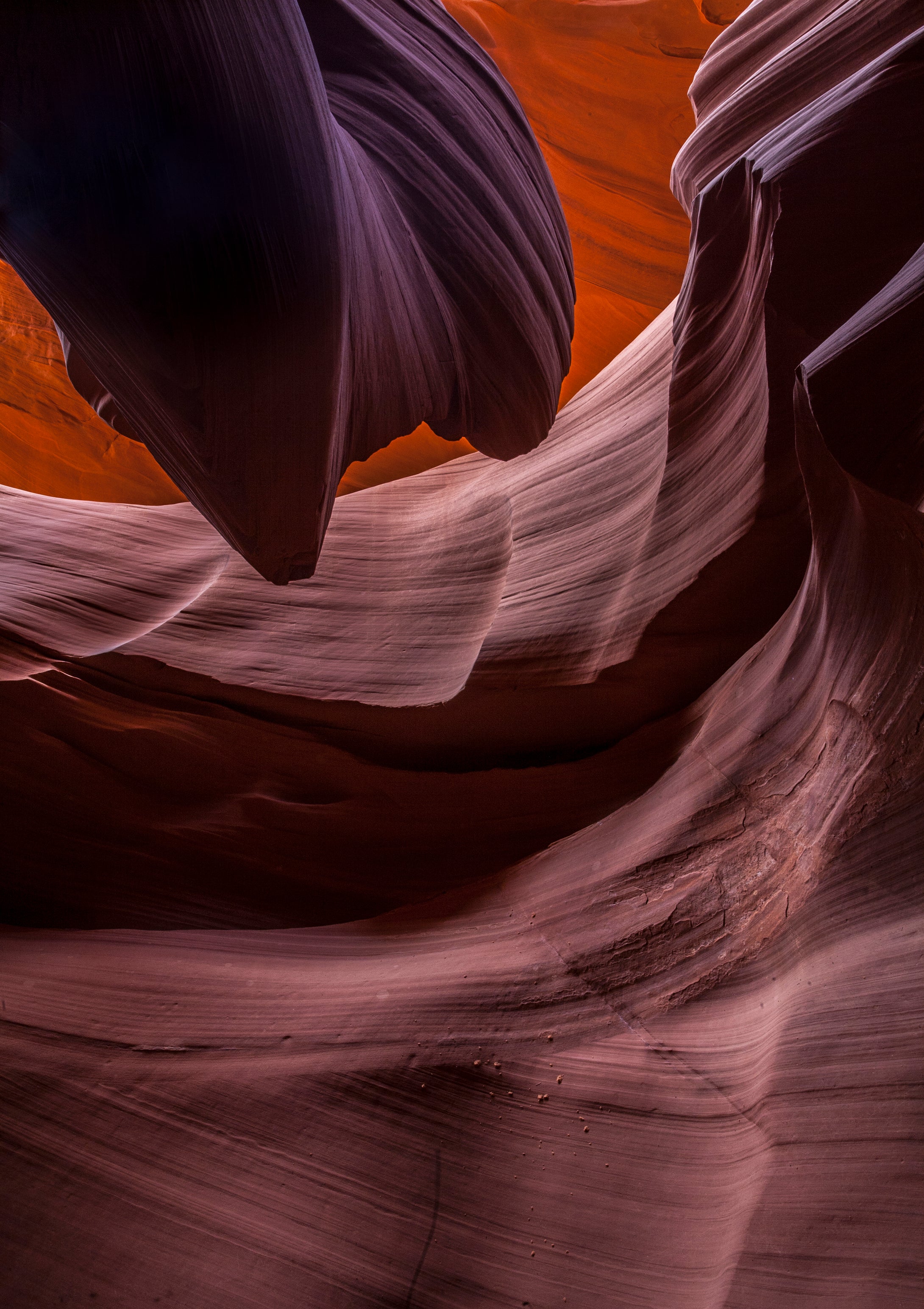 Antelope Canyon Darting Shadows