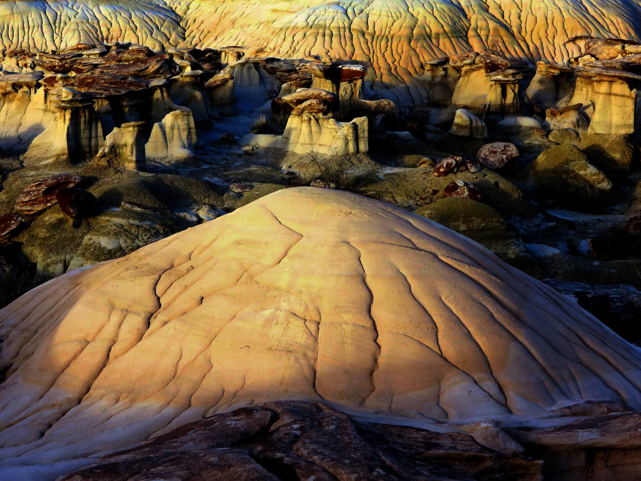 Ah-Shi-Sle-Pah Wilderness Area   Colorful Hoodoos