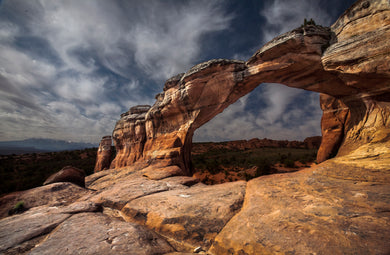 Broken Arch   Arches National Park   Utah