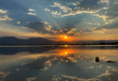 Baseline Lake Golden Rays