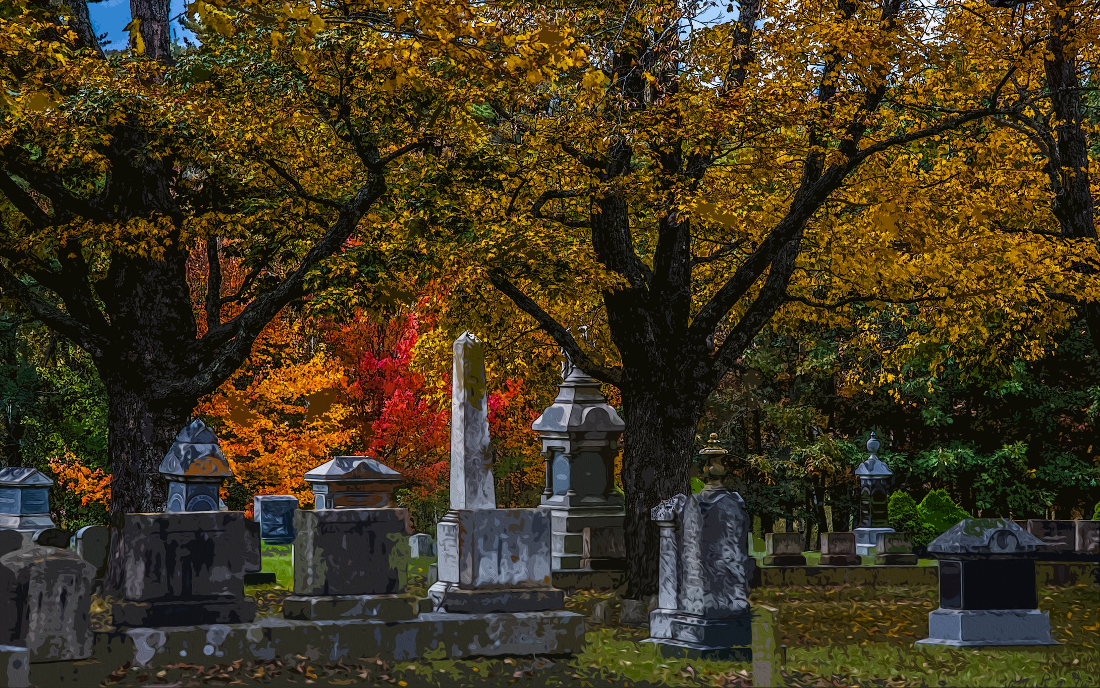 Grove Cemetery in  Belfast Maine