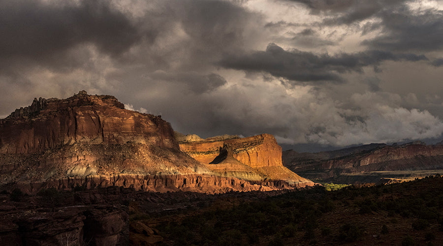 Capitol Reef National Park   Approaching Storm