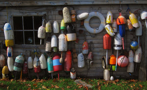 Castine Maine  Lobster Buoys