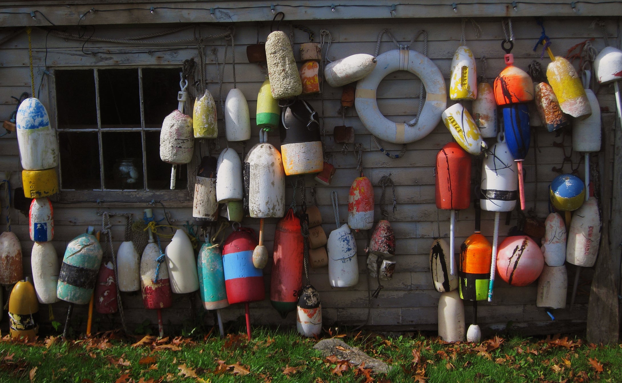 Lobster Buoys Castine Maine