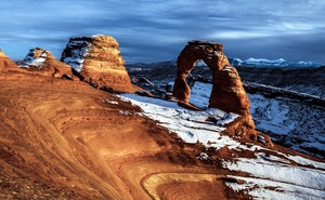 Delicate Arch   Forboding Skies