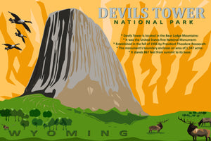 Devils Tower  Beautiful  Wyoming