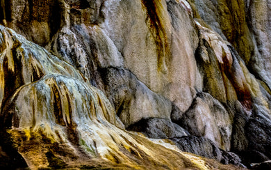 Mammoth Hot Springs Yellowstone National Park  Wyoming