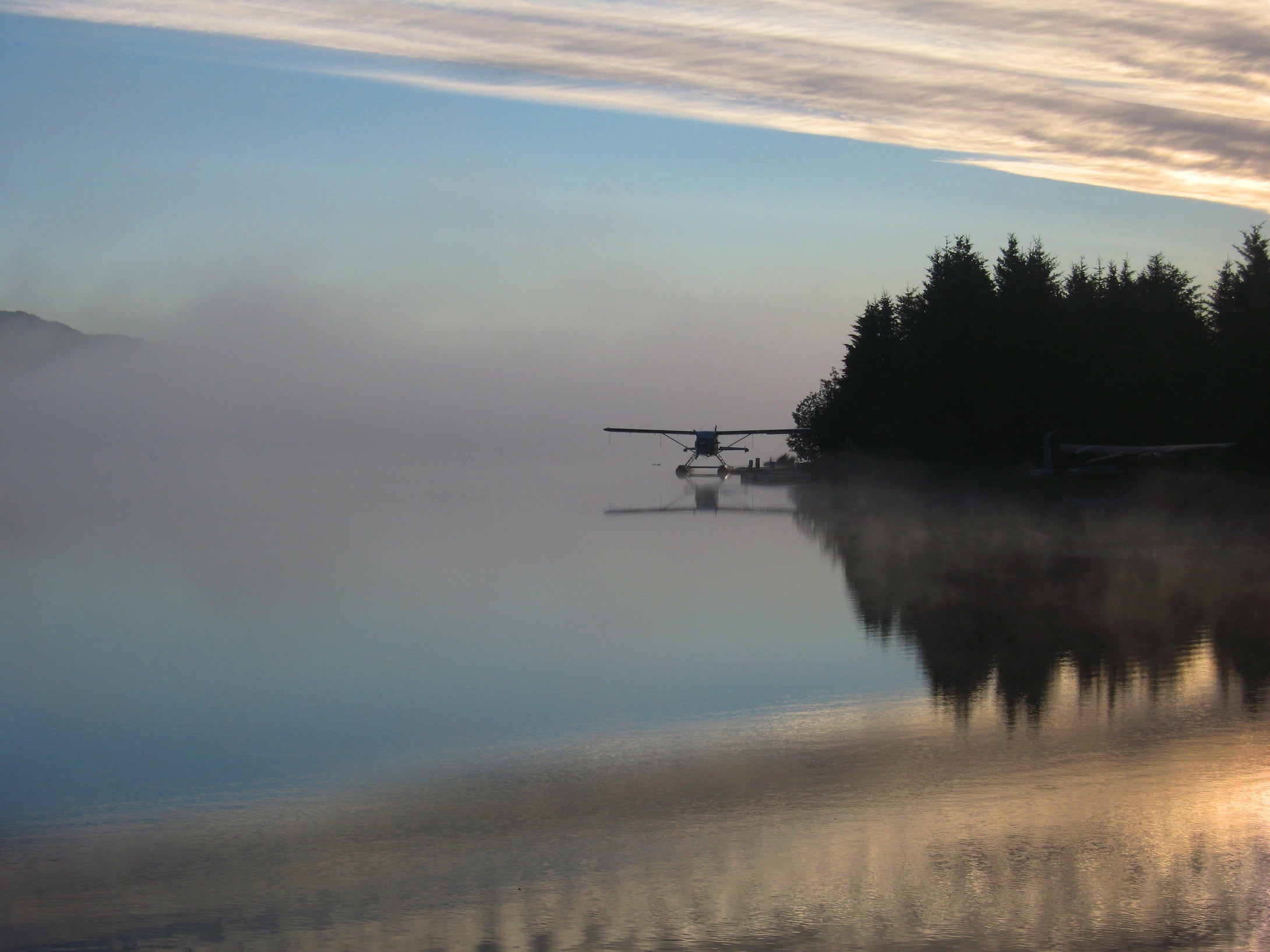 Foggy Reflection's    Alaskan Float Plane