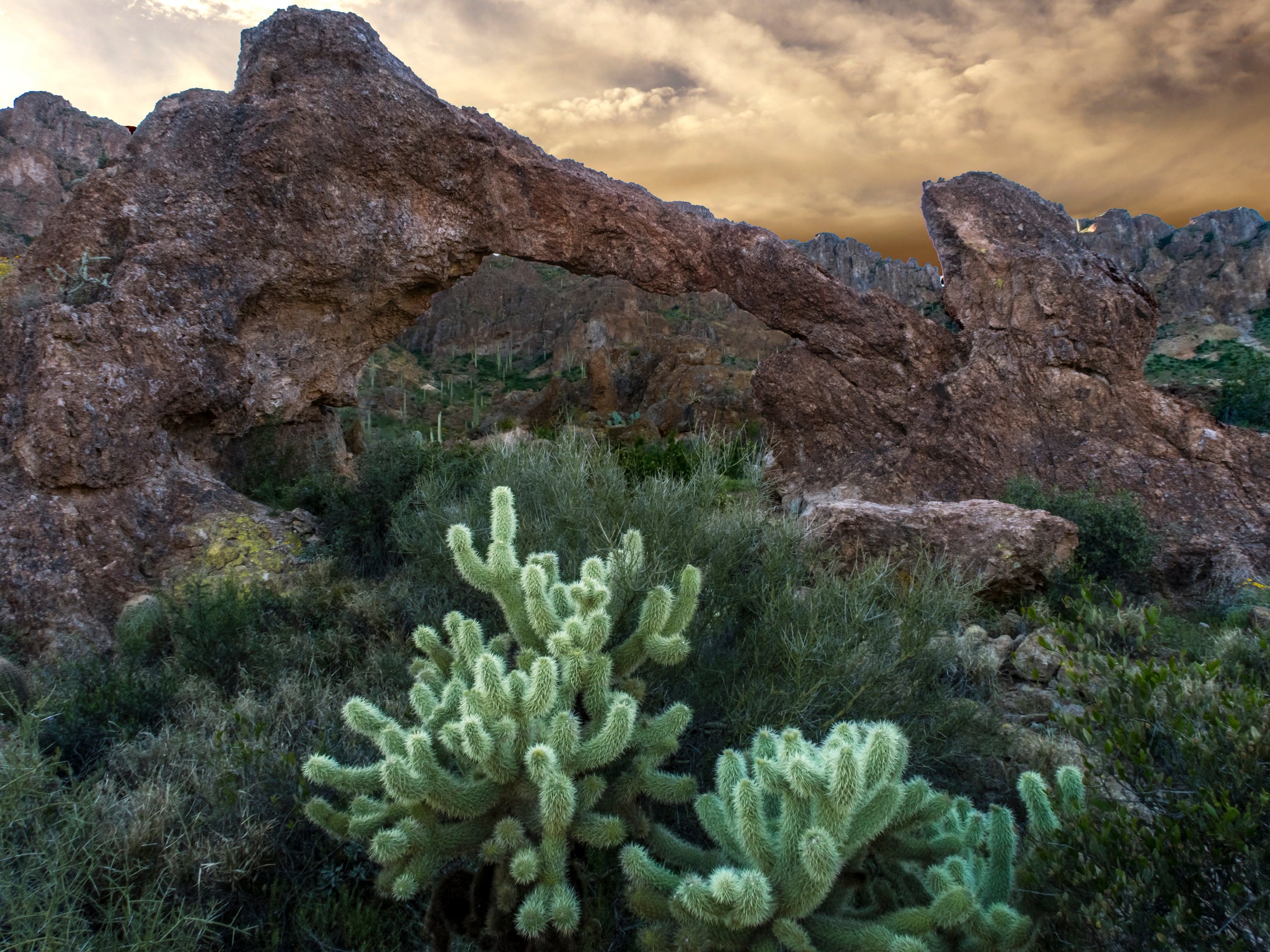 Hewitt Canyon Arch, Arizona