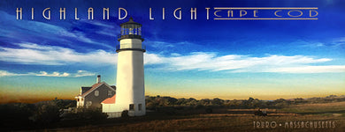 The Highland Light  Cape Cod  Golden Rays