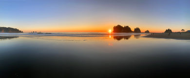 La Push Beach Fall Sunset