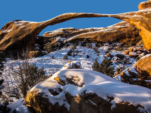 Landscape Arch Snowscape