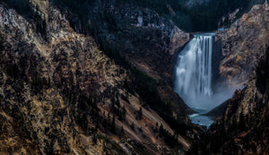 Lower Falls Yellowstone National Park  Wyoming