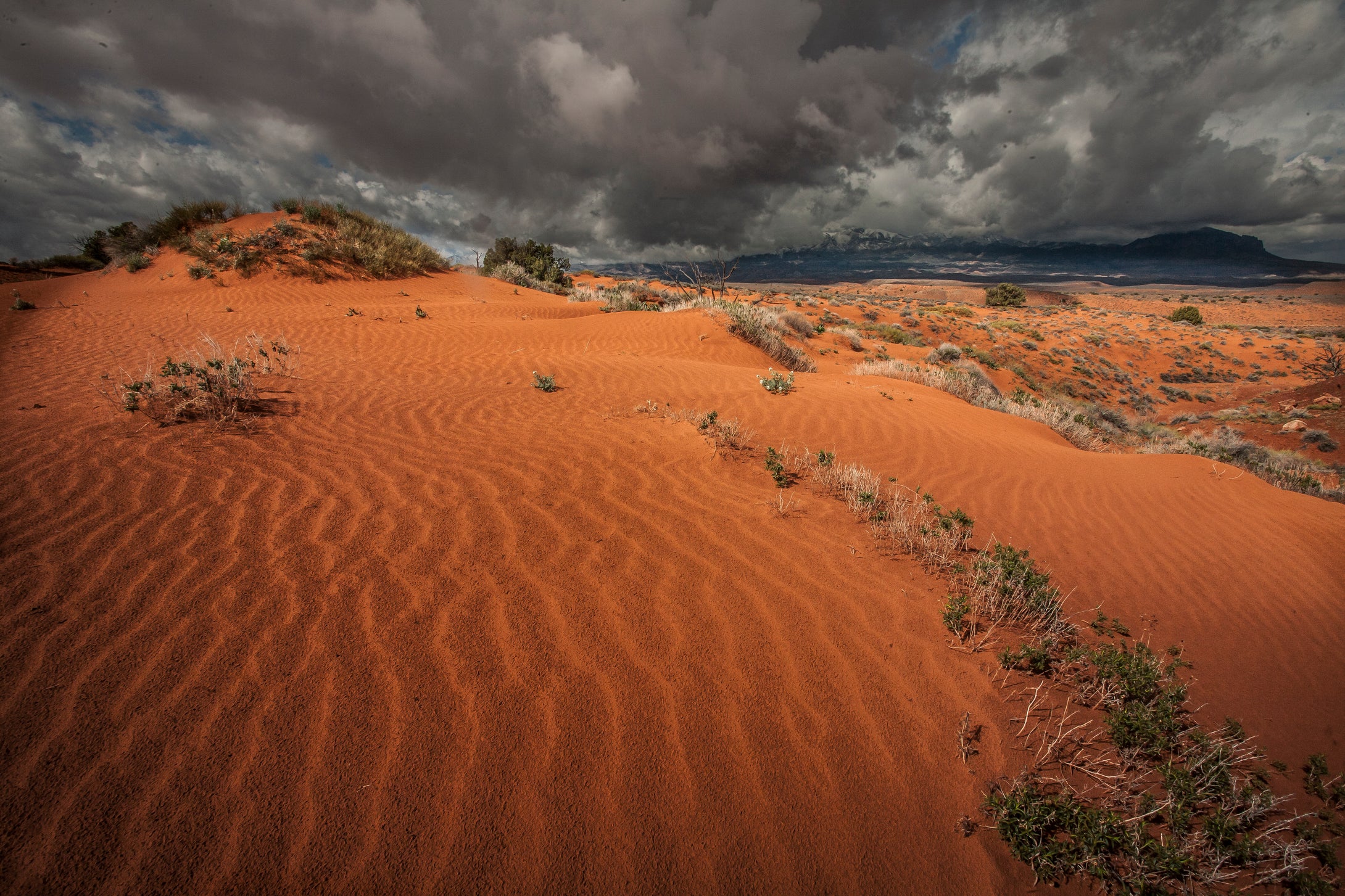 Maidenwater Sands  Mt Hillers First Snow