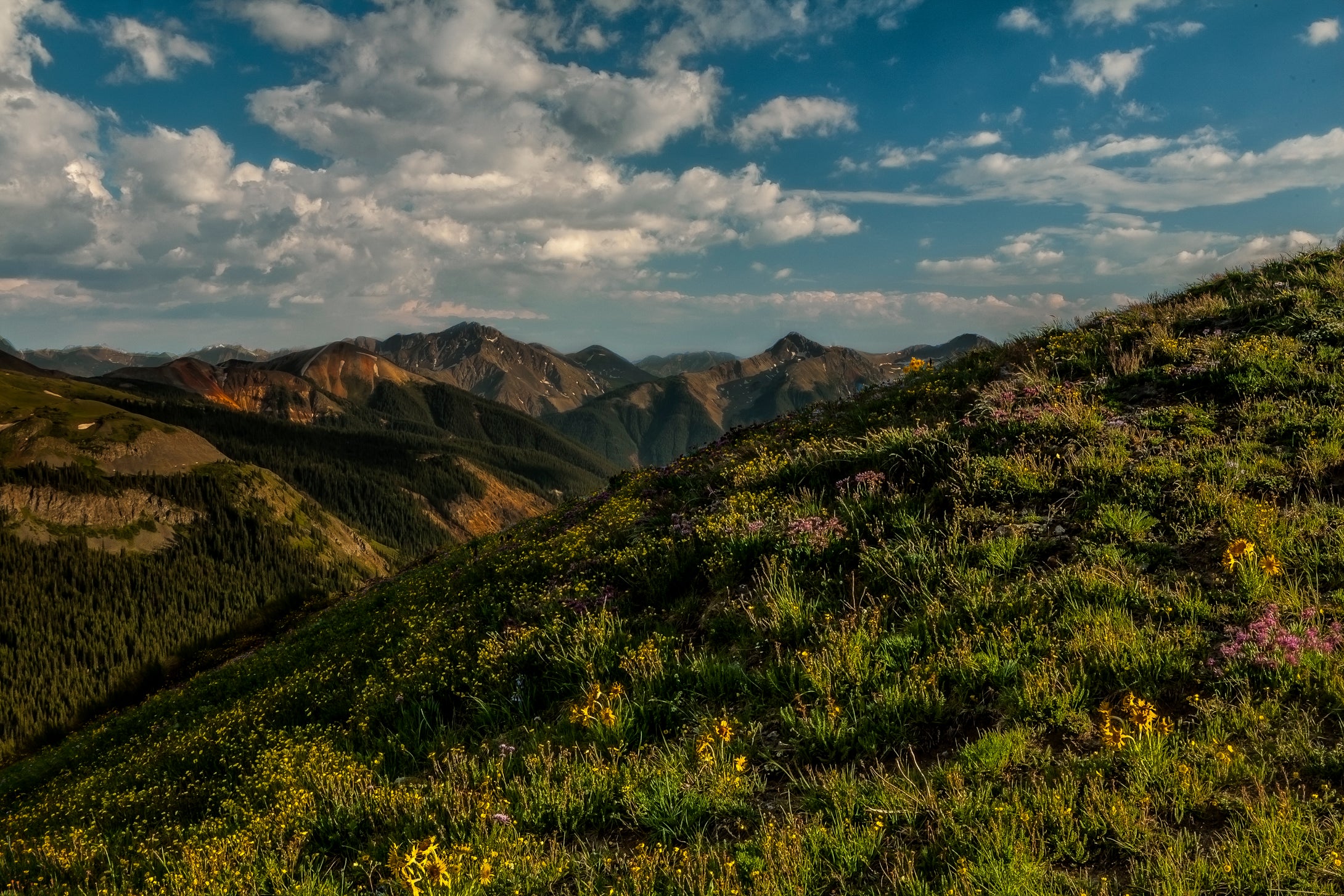 Molas Pass  Mountain Views