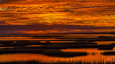 Outer Banks Tidal Pool Sunset