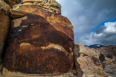 The Ancient Feemont Rochester Petroglyph Panel