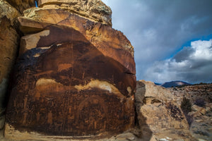 The Ancient Feemont Rochester Petroglyph Panel