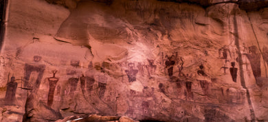 Sego Canyon Ancient Petroglyph Panel