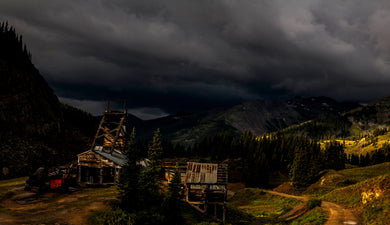 Old Silver Mine    Red Mountain Pass   Colorado