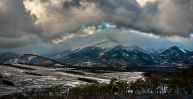 Simmons Peak     Early Fall Snow   Colorado