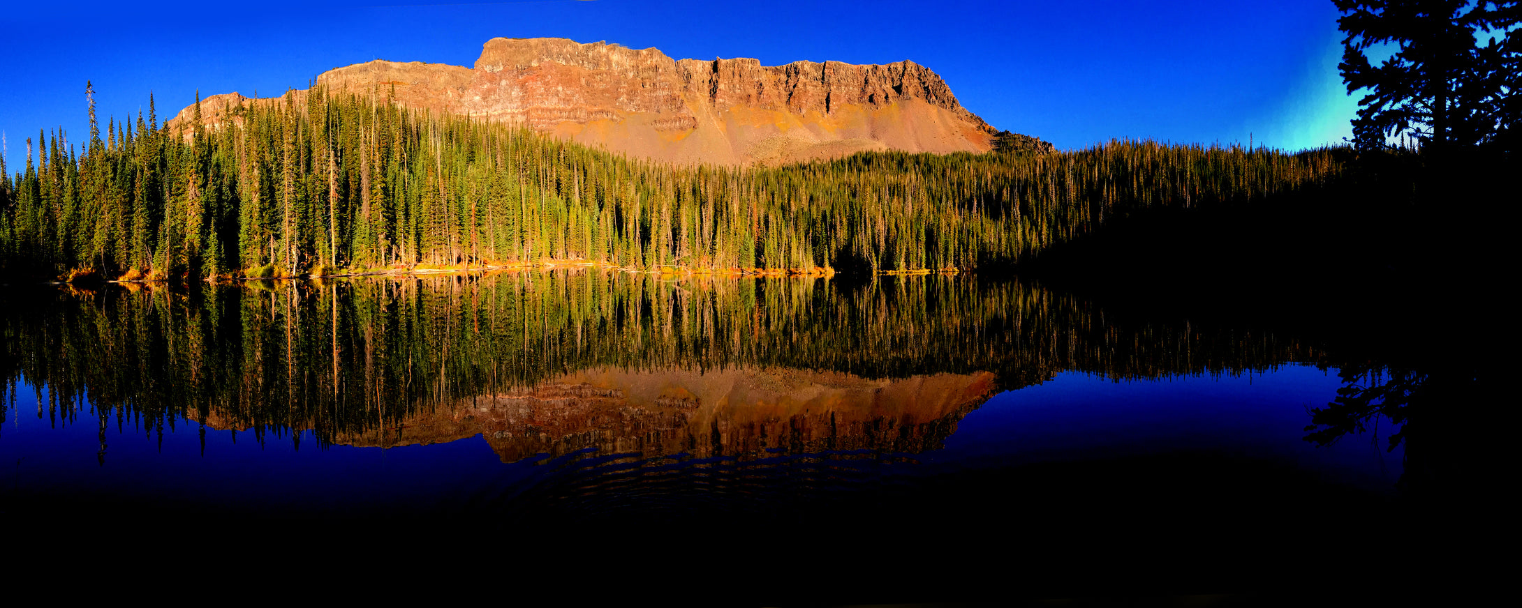 Smith Lake Panorama  Colorado