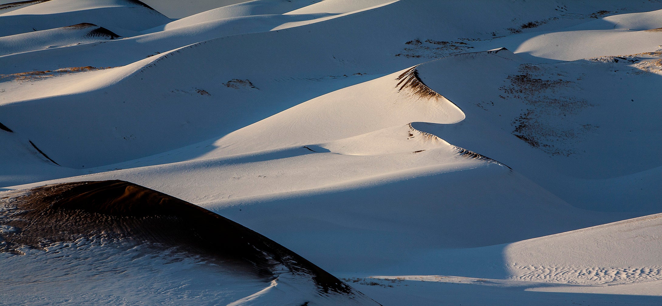 Sand Dunes National Park, Snow Drifts