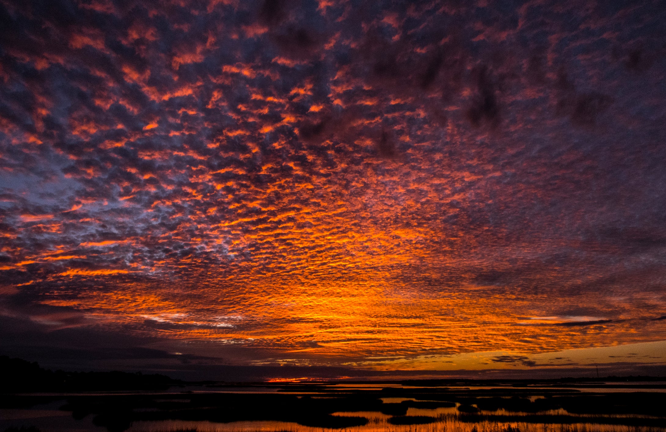 Tidal Flats Sunset