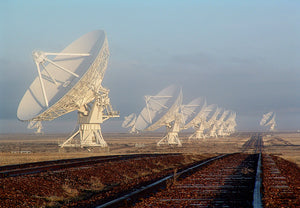 VLA Foggy Morning New Mexico