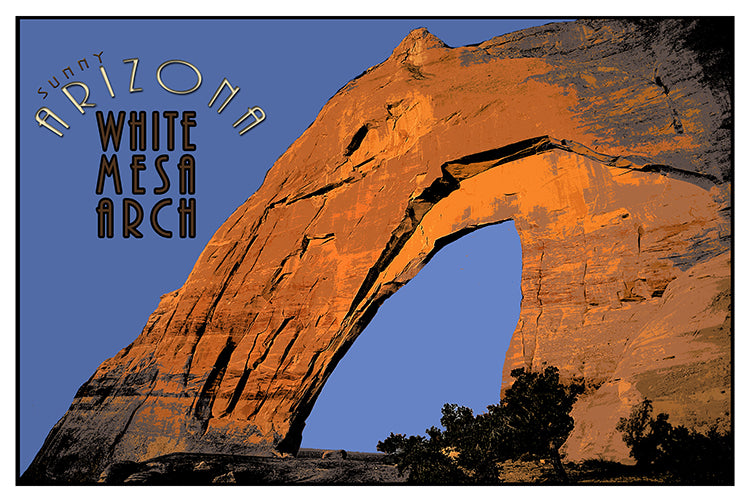 White Mesa Arch  Arizona
