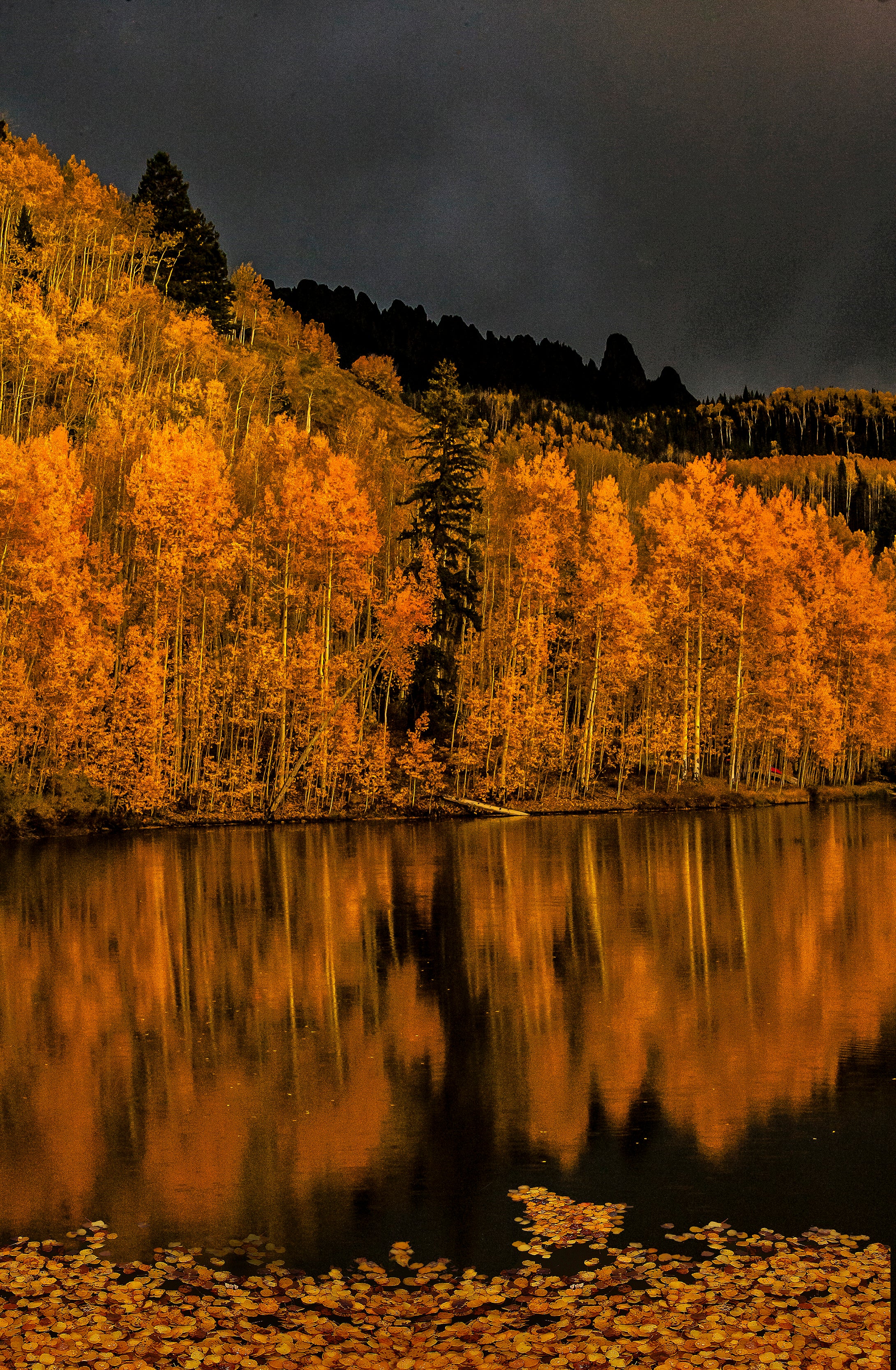 Alta lakes Stormy Reflections