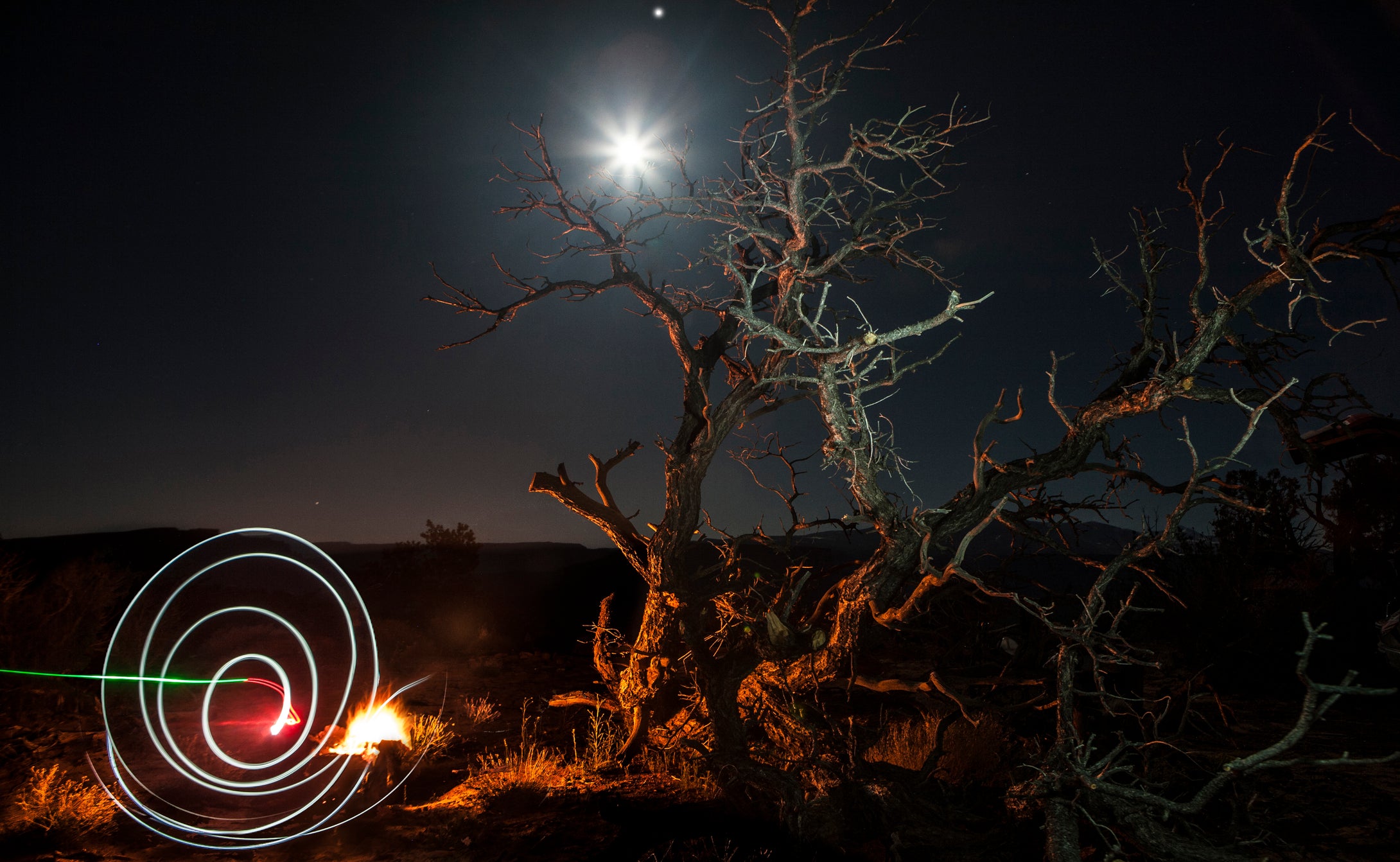 Blood Moon Campfire