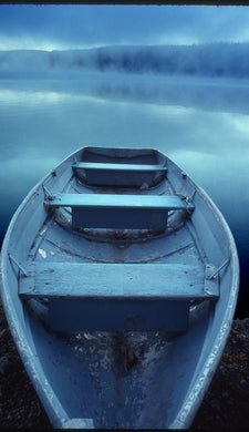 Blue Daze    Old Wooden Boat