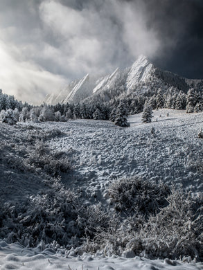 Boulder Flatirons            Dark Shadows